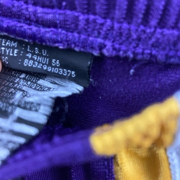 Vintage LSU Tigers Starter Kids Toddler Shorts Size 4T - Picture 5 of 9